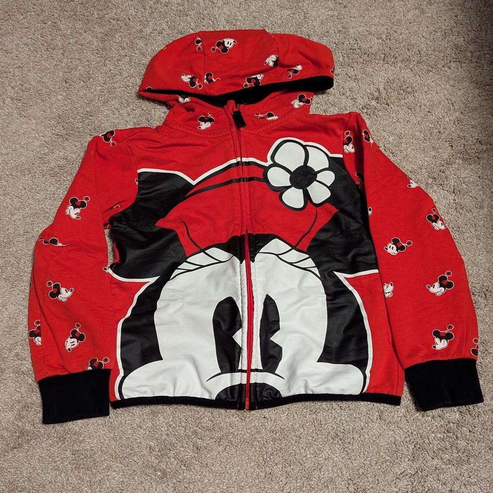 Disney Minnie Mouse Red Hoodie for Kids